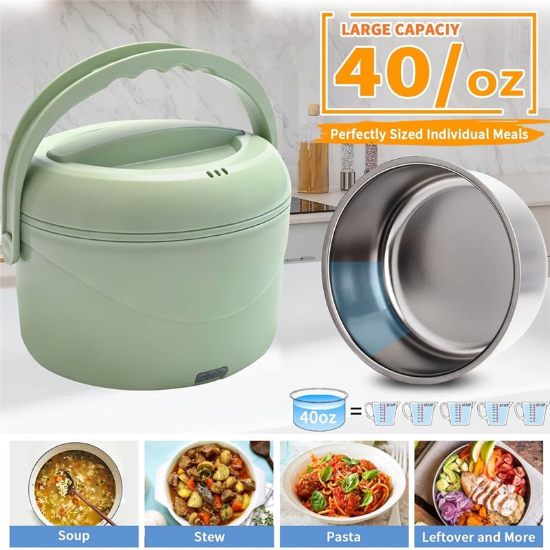 [B25B!】 Portable 80W Electric  - đánh giá và giá Portable Food Warmer