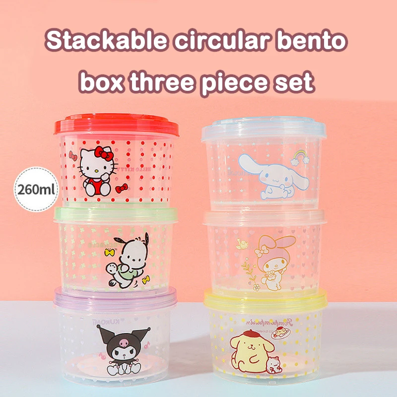Kitty Bento Box Set 3 Pieces C - đánh giá và giá Food Storage Kits